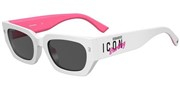 Seleccione el menú "COMPRAR" si desea comprar unas gafas de DSquared2 Eyewear o seleccione la herramienta "ZOOM" si desea ampliar la foto ICON0017S-7FTIR.