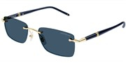 Seleccione el menú "COMPRAR" si desea comprar unas gafas de Mont Blanc o seleccione la herramienta "ZOOM" si desea ampliar la foto MB0344S-003.