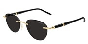 Seleccione el menú "COMPRAR" si desea comprar unas gafas de Mont Blanc o seleccione la herramienta "ZOOM" si desea ampliar la foto MB0412S-005.