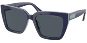 Seleccione el menú "COMPRAR" si desea comprar unas gafas de Swarovski Eyewear o seleccione la herramienta "ZOOM" si desea ampliar la foto 0SK6013-101887.